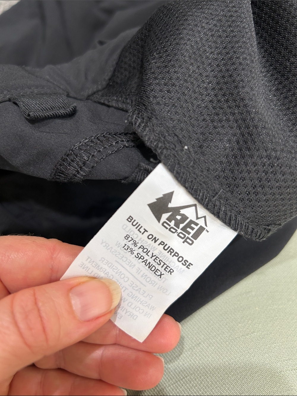 REI Co-op Sahara Women’s Convertible Roll-Up Trail Pants Black Size 6 - Picture 12 of 15